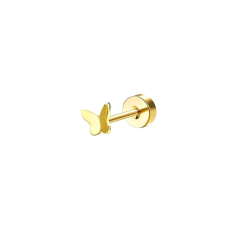 Chic Harmony Hoop Studs