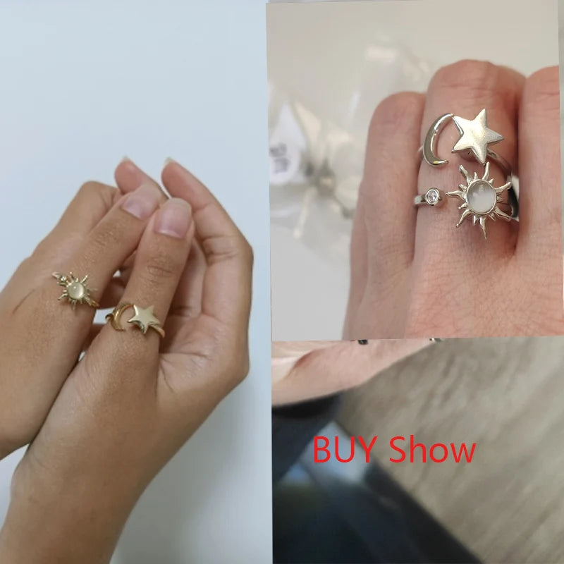 Radiant Bloom Fidget Ring