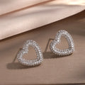 Loving Heart Sparkle Studs